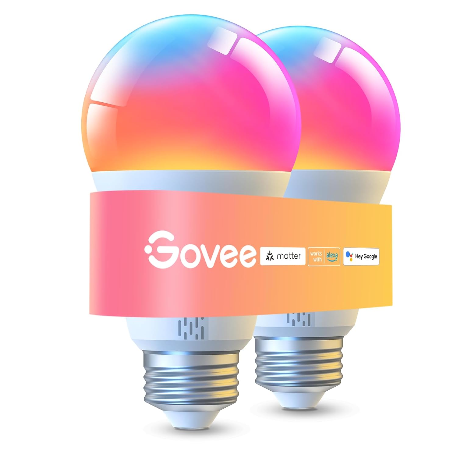 Govee tunable white smart bulb and warm LED strip