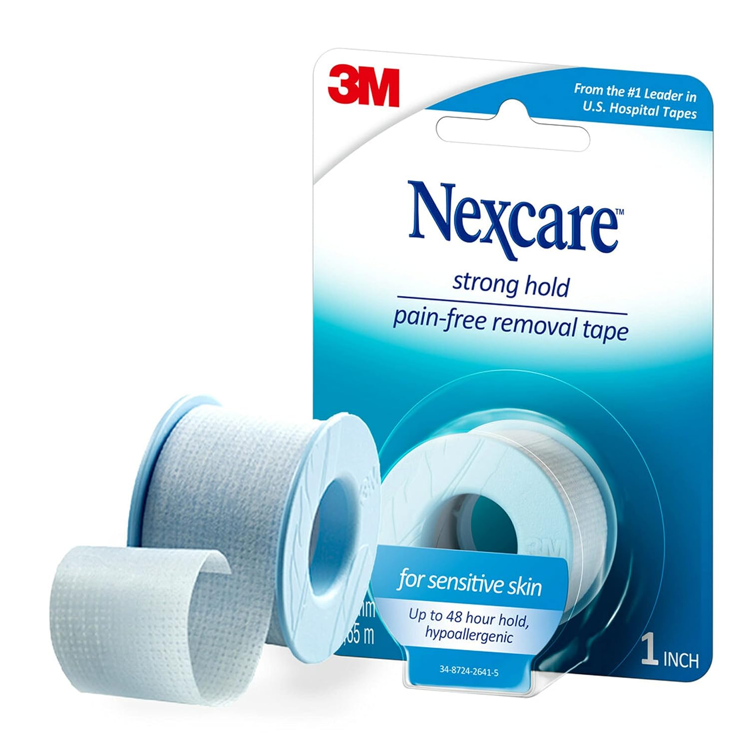 Nexcare sensitive skin medical tape for gentle DIY mouth taping